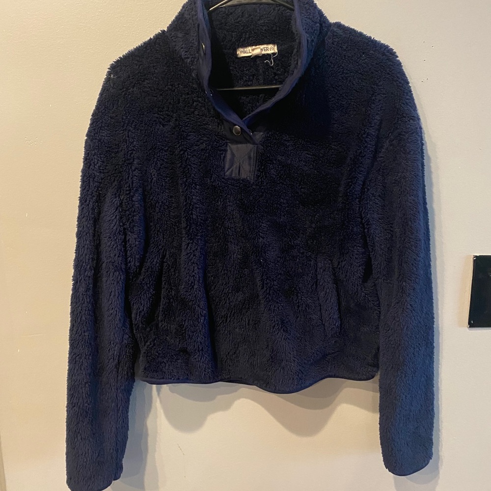 Navy Blue Pullover